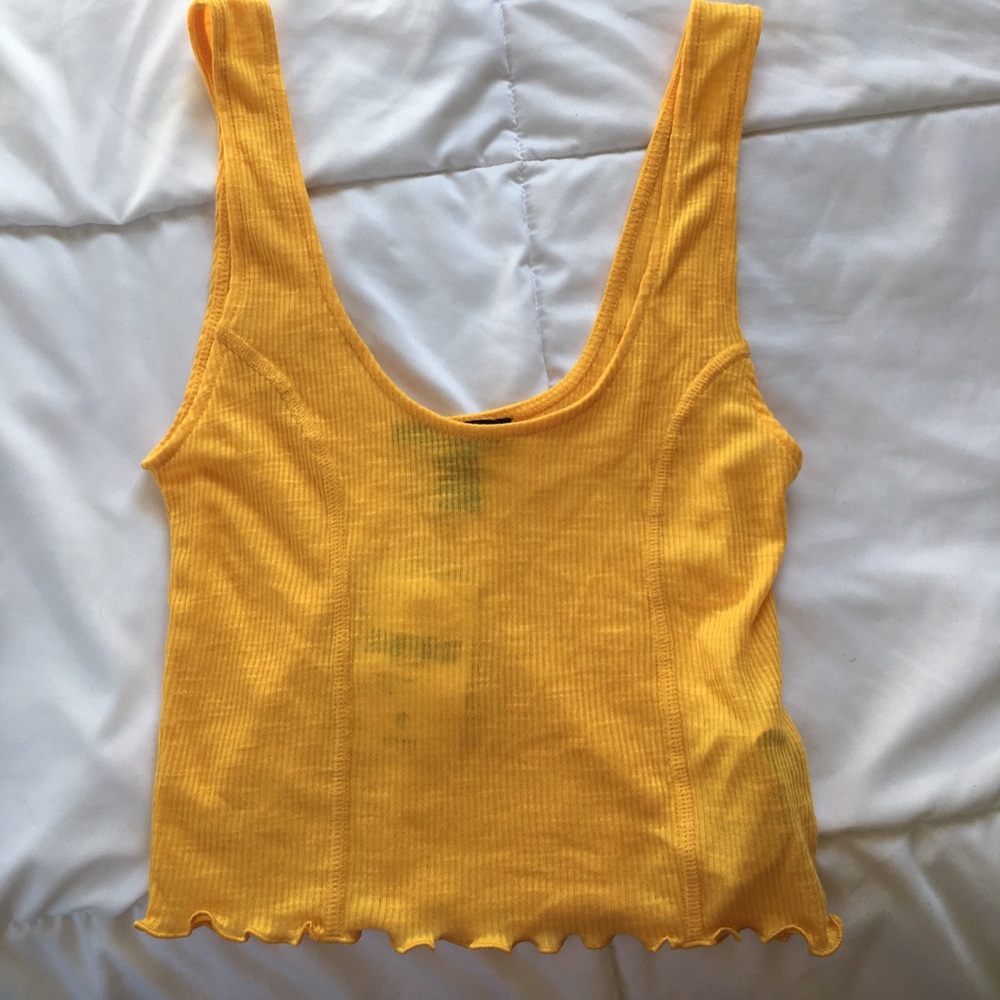 Forever 21 Yellow Tank